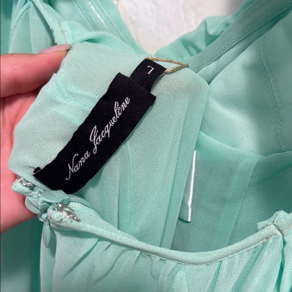 NWT Nana Jacqueline Mariah Dress in Green - Picture 7 of 11
